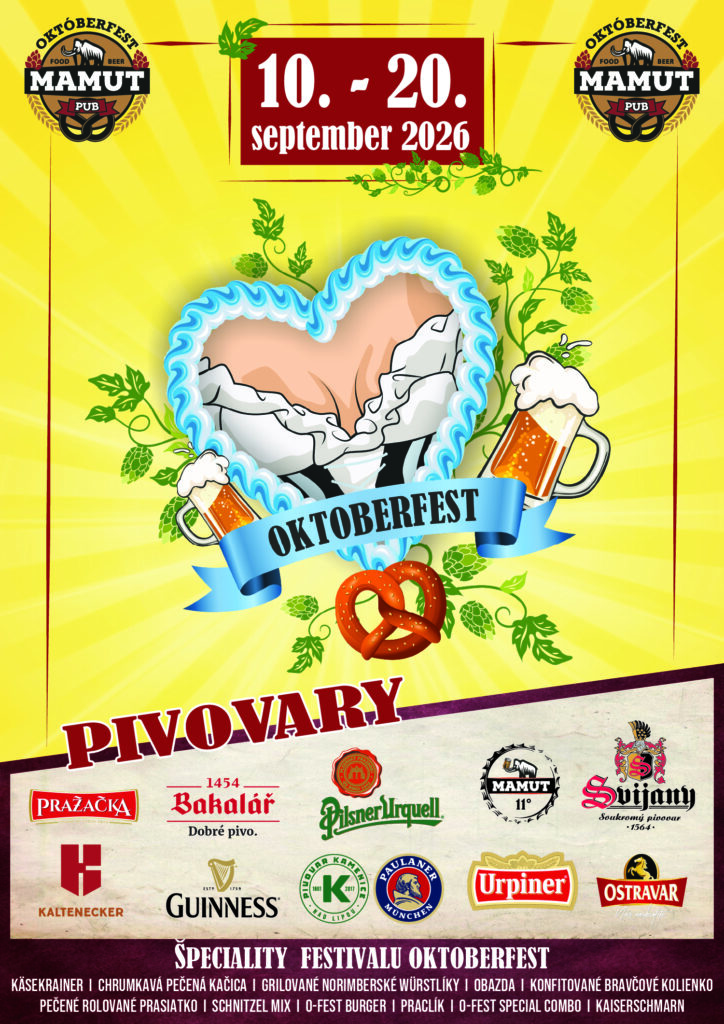 Plagát Oktoberfest v Mamut Poprad – siedmy ročník