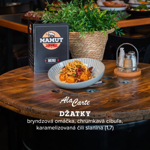 Džatky – Mamut Poprad – AlaCarte 2025