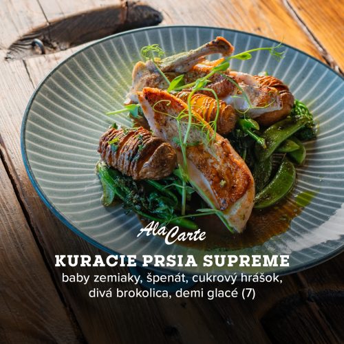 Kuracie prsia supreme – Mamut Poprad – AlaCarte 2025